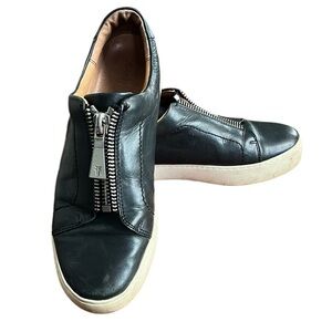 FRYE Women's Lena Zip Low Fashion Sneaker